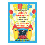 Bounce House BIrthday Party Invitation