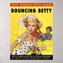 Bouncing Betty Print