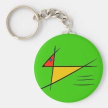 Bouncing Deer Keychain