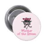 Bouquet Mother of the Groom Buttons