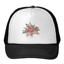 Bouquet of Pink Roses Trucker Hat