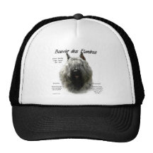 Bouvier des Flandres History Design Hats