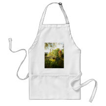 Bow Bridge, Central Park, Late Summer, NYC Aprons