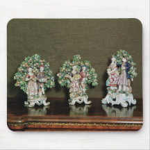 Bow porcelain figures, 1761 mouse pad