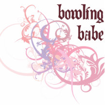 Bowling Babe Photo Cut Outs