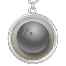 Bowling Ball Necklace