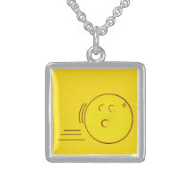 Bowling Ball - Yellow Pendants