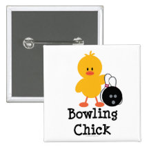 Bowling Chick Button