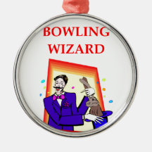 BOWLING CHRISTMAS ORNAMENT