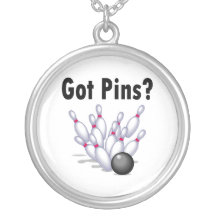 Bowling Got Pins Necklace