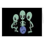 Bowling Is Out Of This World Card