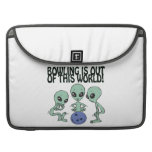Bowling Is Out Of This World MacBook Pro Sleeves