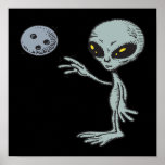 Bowling Is Out Of This World Print