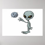 Bowling Is Out Of This World Print