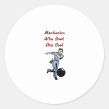 Bowling Mechanics Sticker