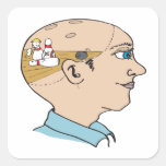 Bowling On The Brain Stickers