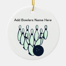 Bowling Ornament