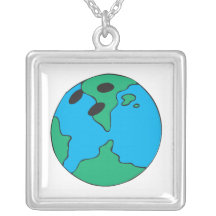 Bowling World Personalized Necklace
