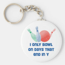 BowlingChick Days Keychains
