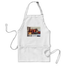 Bowls, Basket and Wooden Spoons Apron