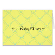 BOWS_BABY SHOWER CARD