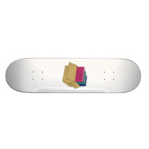 Box of Books Skateboard