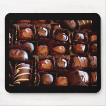 Box of Chocolates, Tempting Chocolate Candy Mouse Pads