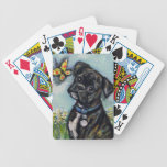 Boxer "Dee Dee" Bicycle Poker Cards