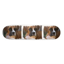 Boxer Dog Rescue Skateboard