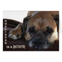 Boxer:  Happiness is a Boxer Cards