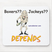 BOXER_JOCK_BUD MOUSE PAD