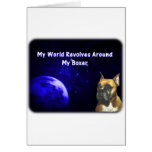 Boxer:  My World Greeting Cards
