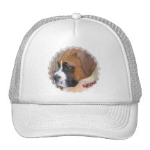Boxer Puppy Dog Baseball Hat