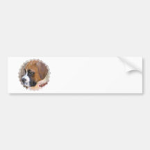 Boxer Puppy Dog Bumper Sticker