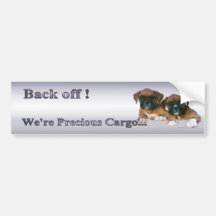 boxer_pups_bumpersticker bumper sticker