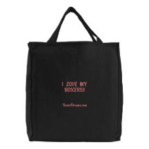 Boxer Tote Bag