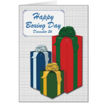 Boxing Day Cards