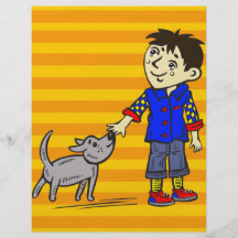 Boy And His Dog Flyer Design
