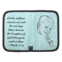 Boy and Teddy (Mark 10:14) planners