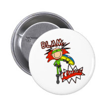 Boy Hero with Shield Pins