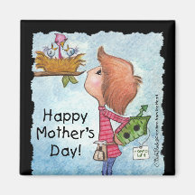 Boy’s Birdhouse Gift-Home Tweet Home Fridge Magnet