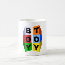 boy toy kaffee tasse
