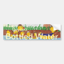 Boycott Bottled Water Bumper Sticker