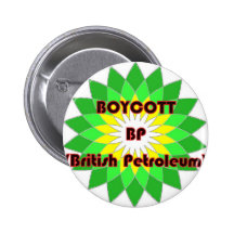boycott BP Pinback Buttons