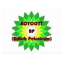 boycott BP Postcards