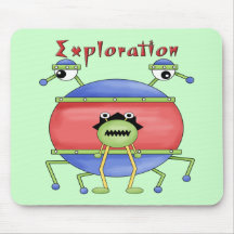 Boys Alien T Shirts and Boys Gifts Mouse Pad