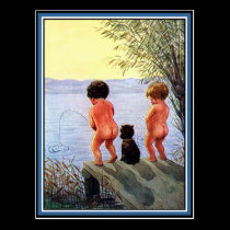 "Boys Will Be Boys" postcards