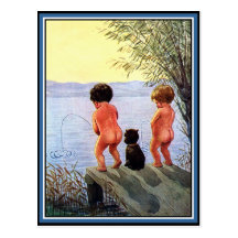 "Boys Will Be Boys" Post Cards