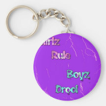 Boyz Drool Keychains