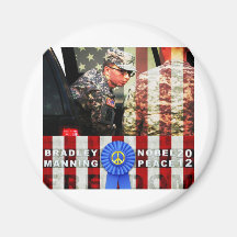 Bradley Manning for Nobel Peace Prize Magnet